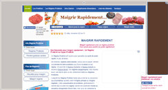 Desktop Screenshot of maigrir-rapidement.org